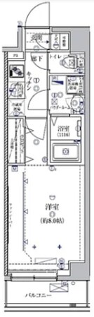 クレイシア菊川の物件間取画像